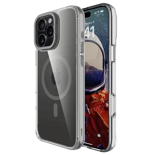 Чохол Epik TPU Space Case Apex with MagSafe для Apple iPhone 16 Pro Max 6.9 Grey - фото 6