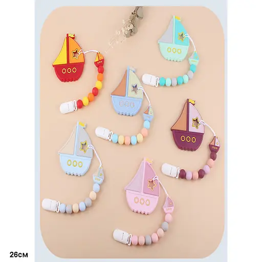 Брязкальце прорізувач кораблик WD210912 - фото 2