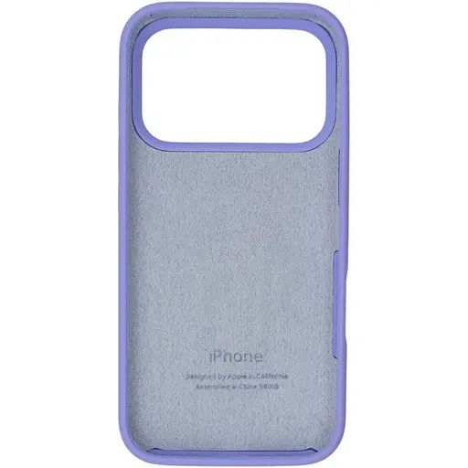 Чохол Silicone Case для Apple iPhone 17 Pro Elegant Purple AA [145199] - фото 2