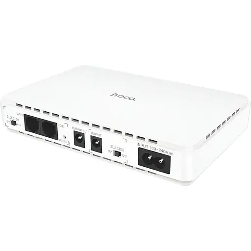 Power Bank Hoco DB25 Plus 10000 мА-год з UPS для роутера та мережевого обладнання