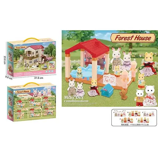 Ігровий набір будиночок Свинки Пеппи 111-435A