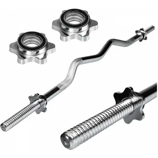 Набір Elitum Titan 68кг з лавою HS-1065HB Pro, штангою та гантелями - фото 7