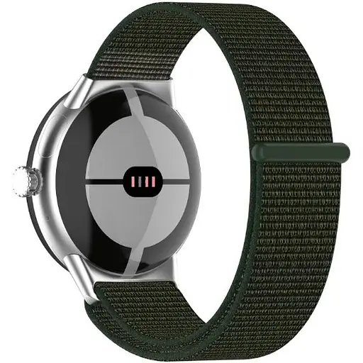 Ремінець DK CDK Nylon Sport Loop для Pixel Watch 3 41mm (016453) (olive flak) - фото 2