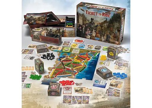 Настольная игра Lords of Boards Билет на поезд. Наследие: Легенды Запада (Ticket to Ride Legacy: Legends of the West) (малая локализация - укр. правила) (TTR_WL) - фото 11