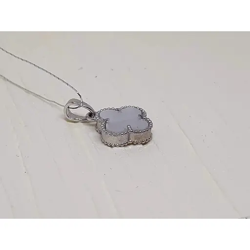 Золота підвіска Платон Конюшина з перламутром. 3П126/68Б - фото 2