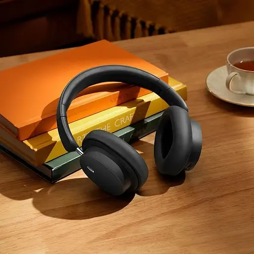 Наушники Baseus Bowie D05 Wireless Headphones до 70 часов темно серые - фото 3