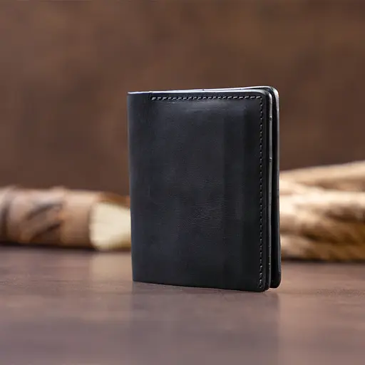 Функциональный тонкий портмоне Grande Pelle 9х10х1 см acs0016986 - фото 7