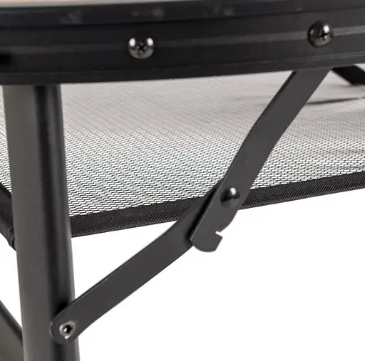 Стол Bo-Camp Melrose Oval 120x80 cm Black/Wood look (1404220) - фото 7