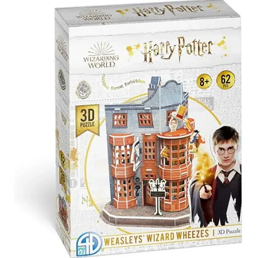 Пазл 4D Puzz 3D Відьмацькі витівки Візлі Гаррі Поттер Weasley's Wizard Wheezes Set 3D puzzle 62 ел. (4dpuz003) - фото 1