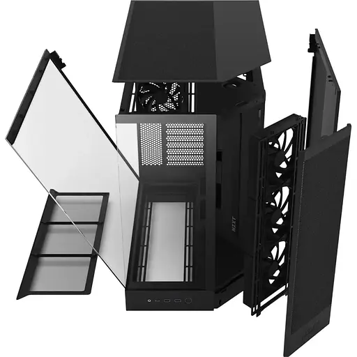 Корпус NZXT H9 Flow RGB Black (CM-H92FB-R1) [146825] - фото 7