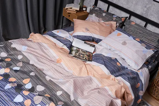 Набір наволочок Moon&Star Мікросатин Premium Autumn Glow 40х60 см 2 шт - фото 3