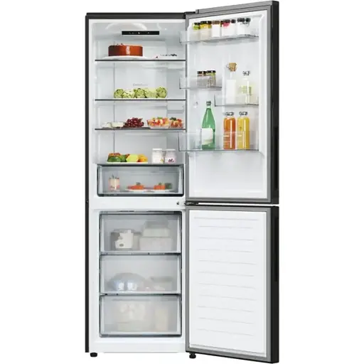 Холодильник Candy CNCQ2T618EB No Frost 1.85 м черный - фото 4