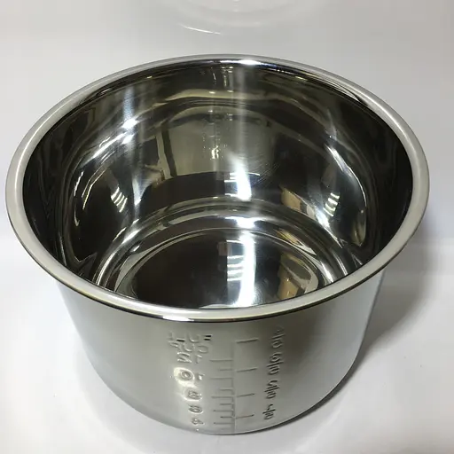 Кастрюля из нержавеющй стали для мультиварки-скороварки Moulinex CE400032, CE4000 (Аналог SS-991486) 6л. - фото 8