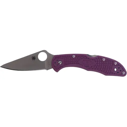 Нож Spyderco Delica 4 Lightweight VG-10 FRN Purple