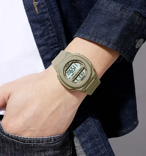 Годинник чоловічий спортивний Skmei 1821 (Хакі) - фото 6