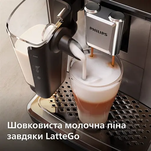 Кавомашина Philips Series 3300 чорна (EP3347/90) - фото 5