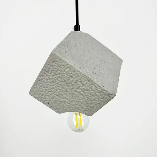 Підвіс Truzzo Quadro із сірим бетонним плафоном Line.F MJ 168/1 GR - фото 8