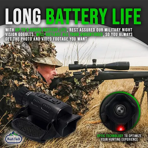 Монокуляр ночного видения NV3185 (до 300м) - фото 7