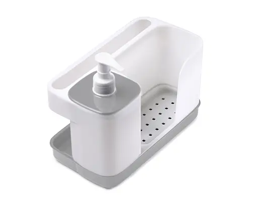 Кухонный органайзер с дозатором для моющего средства Snips, бело-серый - фото 3