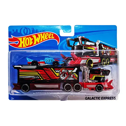 Дитячий ігровий набір машинок Bambi T-P771-1(Light-Blue) з трейлером - фото 1