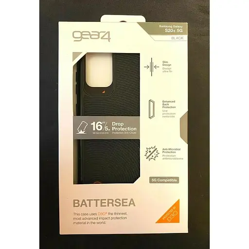 Противоударный чехол Samsung для Galaxy S20 Plus (6.7") Gear4 Battersea D3O Black - фото 7