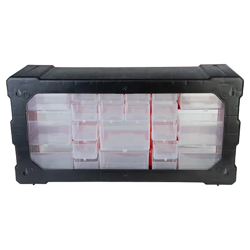 Органайзер пластиковый вертикальный Ultra 22 выдвижных отсека 250×500×160мм 7417522 - фото 4