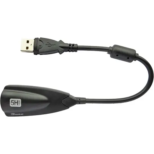 Звукова карта 7.1 USB QTS-008 Black (16161) - фото 2