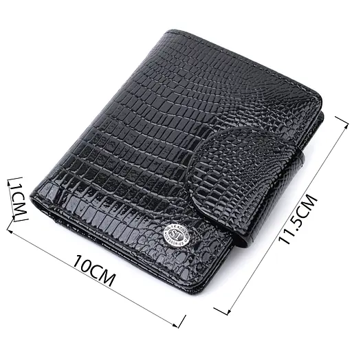 Жіночий шкіряний гаманець ST Leather 10х11.5х1 см acs0029402 - фото 3