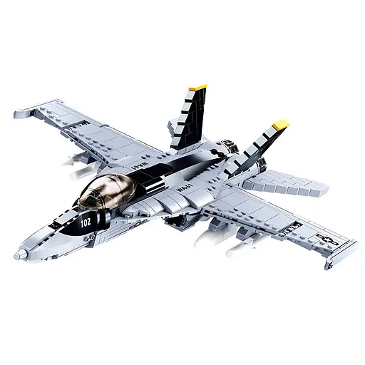 Конструктор Sluban Model Bricks Погоня на винищувачі на 682 деталі (M38-B0928) - фото 3