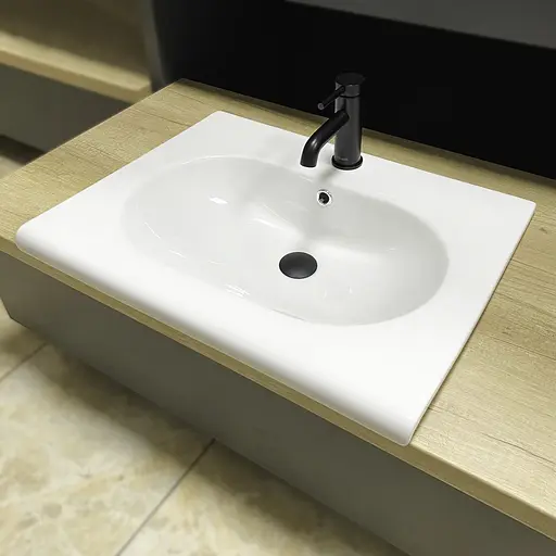 Умивальник VBI Pordenone white врізний VBI-018047, Білий - фото 2