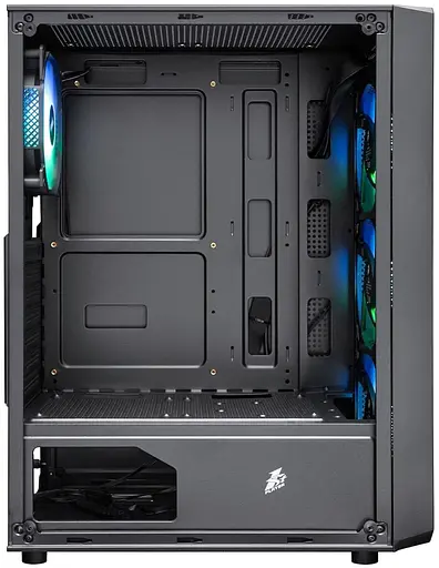 Корпус 1stPlayer FD3-BK-4F7 Black без БП (FD3-BK-4F7) - фото 3