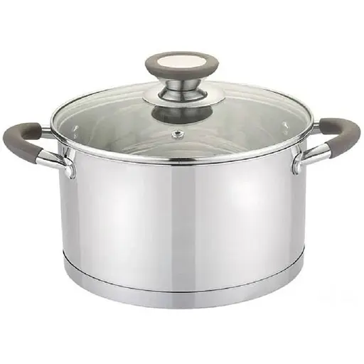 Кастрюля Gusto Level GT-1103-22 из нержавеющей стали 22 см 4.7 л (90855)