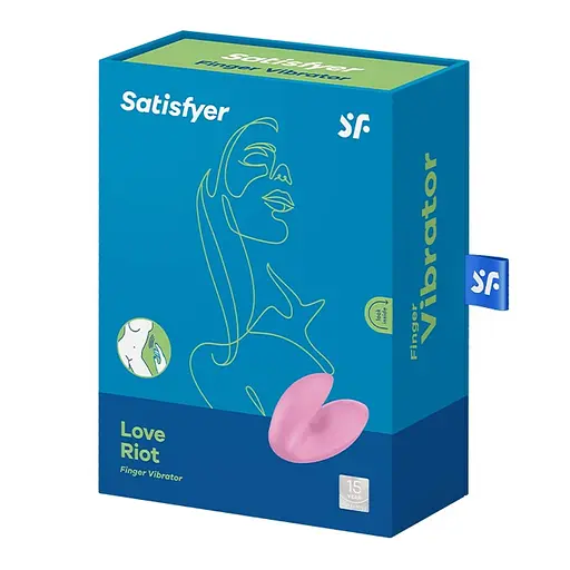 Вібратор на палець Satisfyer Love Riot 6 см рожевий - фото 6