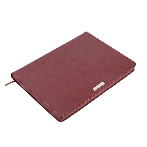 Ежедневник недатированный Buromax Salerno L2U А4 искусственная кожа 336 страниц коричневый (BM.20990-25) - фото 2