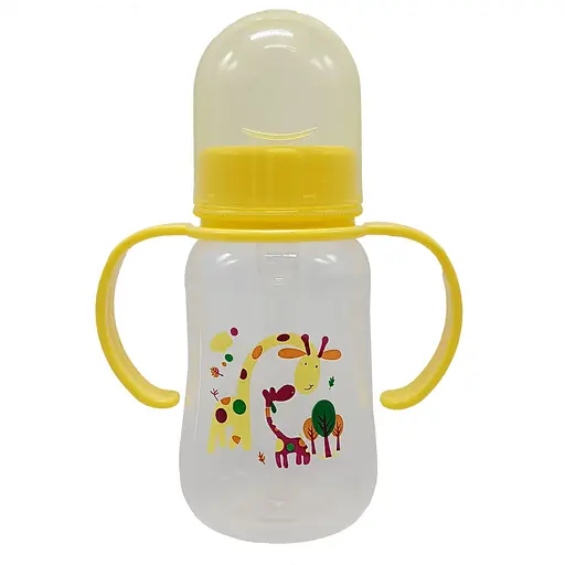 Пляшечка для годування "Жираф" MGZ-0204-1(Yellow) 150 мл