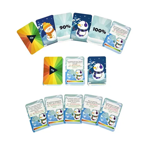 Настільна гра "100%" 30802 гральні картки 98 штук, інструкція - фото 4