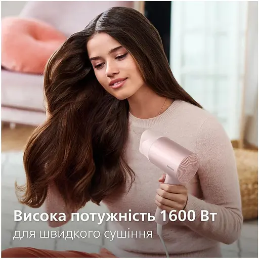 Фен Philips Series 3000 рожевий (BHD321/50) - фото 2