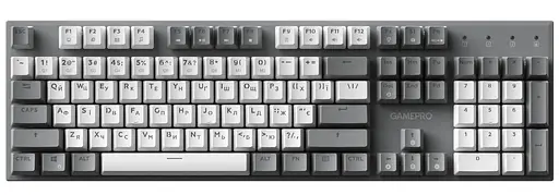 Клавіатура GamePro Genesis Metallic 100% Red switches (MK144G) - фото 2