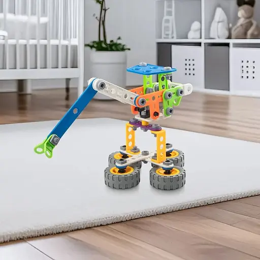 Конструктор гибкий Otamanko Грайко-собиратель 92 детали - фото 8