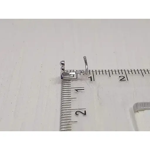 Срібна сережка-пірсинг Астор в ніс. 918-2435Р - фото 4