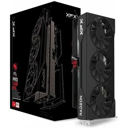 Відеокарта XFX Radeon RX 9060 XT Swift Triple Fan 16GB OC - фото 1