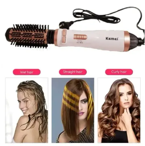Фен-щетка Kemei KM-8020 - фото 5