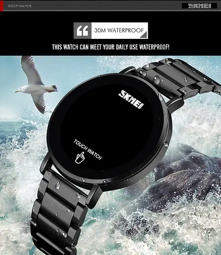 Наручний годинник Skmei 1550 Black, 1550SBK (18362) - фото 5