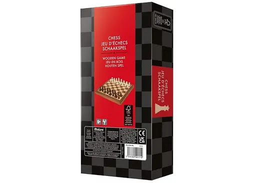Настільна гра Asmodee Шахи дерев'яні у складаній скриньці (мульти) (MIXJTB01ML) - фото 4