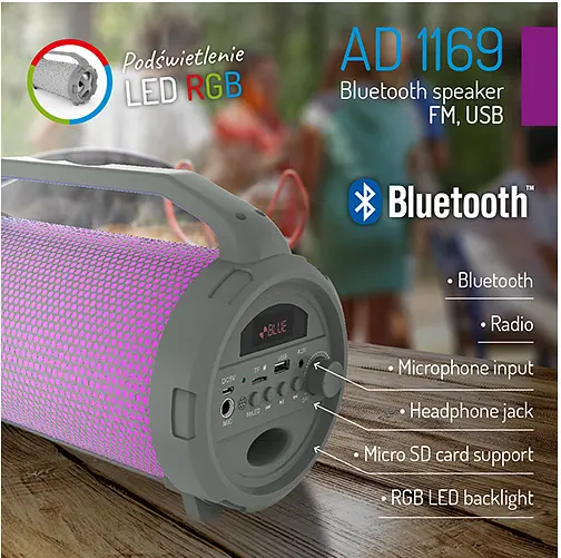 Bluetooth-колонка Adler AD 1169 - фото 5
