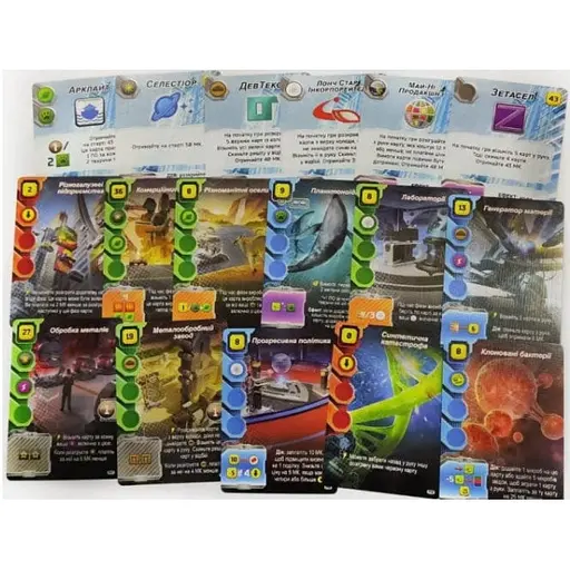 Аксесуар Kilogames Набір промо карт до гри Тераформування Марса. Експедиція Арес укр. (ВР_ППМЭА)