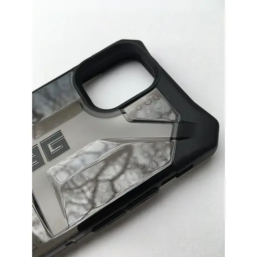 Оригинальный противоударный чехол UAG Plasma для iPhone 12 Mini (5.4") Ash 112343113131 - фото 4