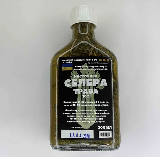 Настоянка на траві селери 200 мл - фото 1