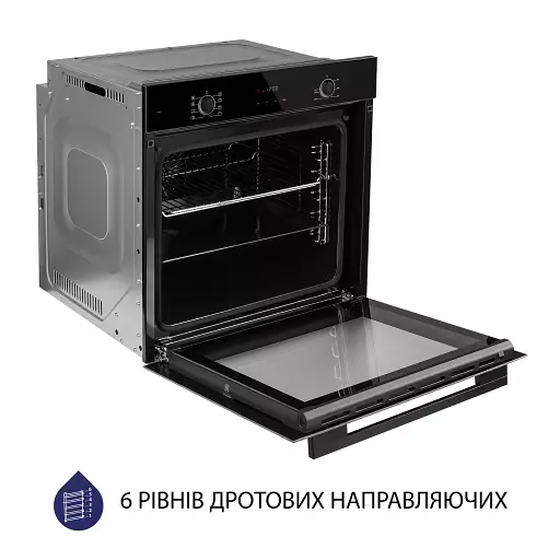 Духовой шкаф электрический Minola EOD 6814 BL - фото 8