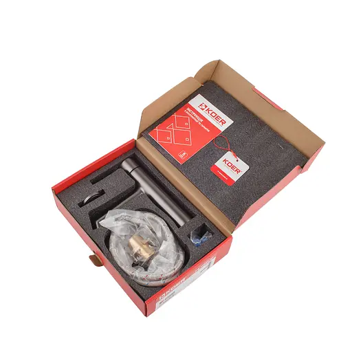 Смеситель для умывальника Koer KB-10029-07 Grafite KR5495 Графит - фото 8